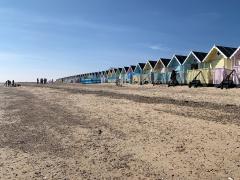 Beach Huts, West Mersea Beach